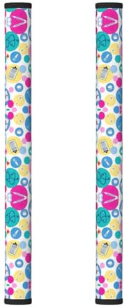 JEJEA Cute Nurse Print Refrigerator Door Handle Cover,Handles Antiskid Protector Gloves,Kitchen Appliance Decor