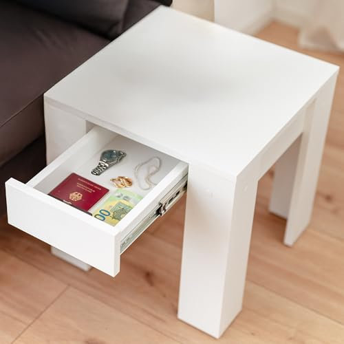 Elder Welder® Mesa con Compartimento Oculto y Cerradura RFID | Caja Fuerte Camufladas | Mueble con Cajón Secreto | Caja Fuerte Oculta y Escondite Secreto