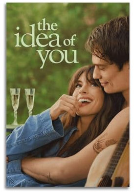 DWNARTS Poster The Idea of You, klassisch, romantisch, Filmposter, ästhetische Wandkunst, dekorative Drucke für Wohnzimmer, Schlafzimmer, 30 x 45 cm, ungerahmt, 1
