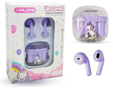 VARZI Auricolari Wireless Unicorno Bluetooth Hi-Tech, Design Originale e Confortevole, Ideale per Musica e Chiamate, Prodotto Assortito, Alta Qualità Audio 1956