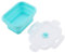 ZPSHYD Lonchera de silicona portátil, 500 ml, plegable, apta para microondas, color verde, ideal para preparación de comidas, viajes y almuerzos de trabajo