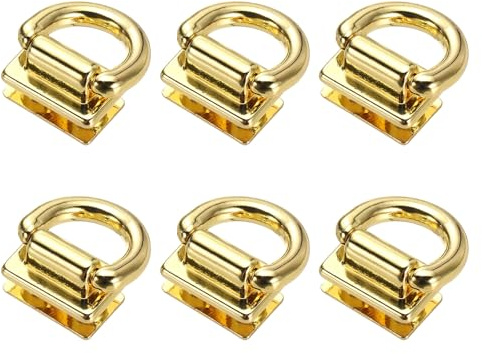 M METERXITY Metal Bag Connector Suspension Clasp | with D Ring for Purse, DIY Crafts