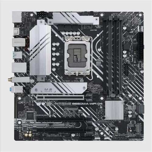 Placa Madre Fit For ASUS Prime B660M-A AC D4 Intel B660 Compatible con I9-14900 I5-14600 14400F 13400 CPU LGA 1700 DDR4 128GB PCIe 4,0 HDMI M.2