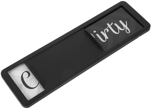 TEHAUX Geschirrspüler Magnet Sauber Schmutzig mit Weichem Magnetkleber aus Abs und Acryl Kratzfest für Metalloberflächen für Haushalt und Anfänger
