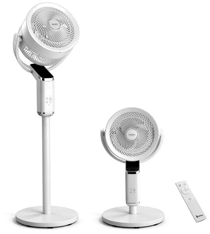 LEADZM Luftzirkulationsventilator 62-110cm 8 Stufen 9h Timer