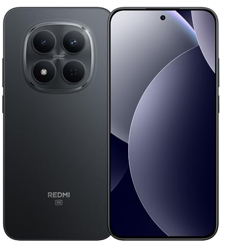 XIAOMI Redmi Note 15 Pro 5G NFC, Smartphone 12+512 Go, Batería masiva de 6580 mAh, IP66/IP68, Nuevo Aparato fotográfico 200 MP, Pantalla AMOLED 1.5K de 6,83 Pulgadas, Negro (con Cargador)