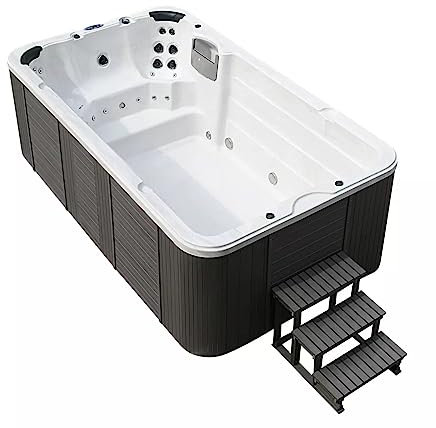 Trade-Line-Partner Swim Spa 400x230cm ! Außenwhirlpool 8 Personen Schwimmbad