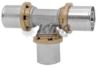 Raccordo A Pressare A T 16 X 16 X 16 Per Multistrato Icma