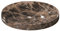 blomus -PESA- Ablageschale, aus braun glänzendem Marmor, Elegantes Wohnaccessoire, Ø 19 cm, Farbe Brown (65994)