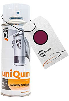 uniQum Autolack Spraydose für Auto fürs FORD LIPSTICK PINK HEAB Autolack Reparatur 400 ml
