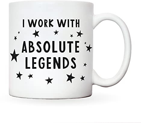 Manta Makes Gifts for Colleagues | I Work with Absolute Legends Mug | Funny Work Gifts | Funny Work Colleague Gifts | Gifts for Work Colleagues | Work Colleague Gifts Funny