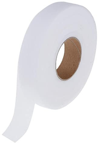 D.A.Y. Republic Hemming Web, 25 Metres x 20mm, Fabric Fusing Tape, Extra Strong Adhesive Webbing, Iron-on, Great for DIY Crafts, Attaching Badges, Trouser and Clothing Repairs, No Sewing Needed