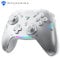 Machenike G5 Pro Mando PC Inalambrico for Windows,Switch,IOS&Android,Mando para PC,Hall Effect Joystick＆Triggers/Gyroscope,RGB Lights (Blanco)