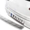 Walser Premium Ladekantenschutz für VW Tiguan (AD1, AX1) 01/2016-Heute, 100% maßgeschneiderter Kantenschutz Edelstahl Proguard, Kofferraum Stoßstangenschutz Auto Made in Europa Silber