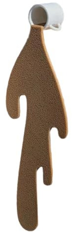 Spilled Coffee Bookmark, Lesezeichen Für Verschütteten Kaffee, Lesezeichen Für Kaffeetassen, Lesezeichen In Form Eines Verschütteten Kaffees Für Erwachsene, Seitenmarkierungen