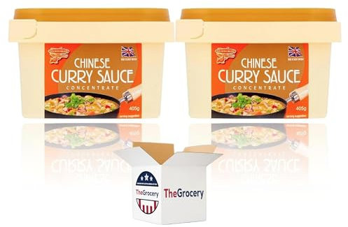 Chinese Curry Sauce Paste Concentrate 405g - Pack of 2 (Mild)