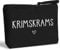 MEJOSER Krimskrams Kosmetiktasche Klein Schwarz Kulturtasche Schminktasche Kulturbeutel Kleine Make Up Tasche mit Spruch Organizer für Damen Mädchen Reise Geldbeutel
