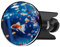 Universal Abflussstopfen 40mm, Waschbeckenstöpsel aus Messing universal mit Gummi für Waschbecken im Bad und Bidets, Excenterstopfen - Abflussstopfen Höhenverstellbar, Rostfrei & Dicht, Goldfisch