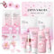 Sakura Ensemble de Soins du Visage 11 Pièces,Sakura Skin Care Set avec Nettoyant Visage,Toner,Contour Yeux,Sérum,Crème,Sakura Coffret Soin Visage Femme pour Adolescentes Fille et Femmes