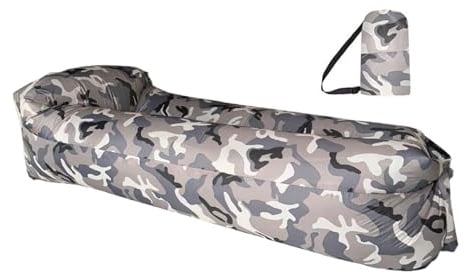 Aufblasbares Sofa – wasserdichte Möbel faltbar des Luftsofas | Komfortabler Lounger für die Sitze in der Schlaffolie Sleeping im Freien