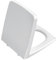 DSTOCK60 - WC-Sitz mit Absenkautomatik, weiß, kompatibel mit VitrA Metropole 90-003-409-8693405314586