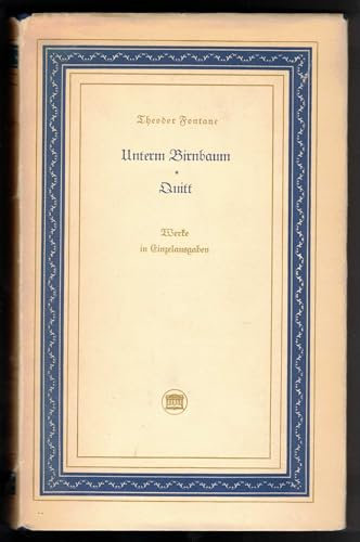 Unterm Birnbaum / Quitt