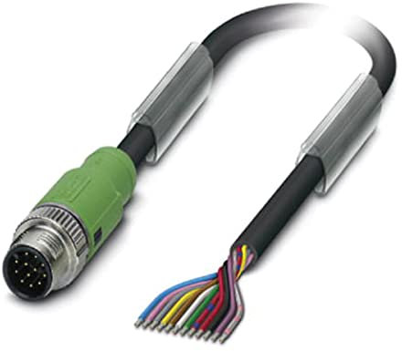 Phoenix Contact konfektioniertes Sensorkabel 12-adrig, Stecker/offenes Ende, Länge 5m