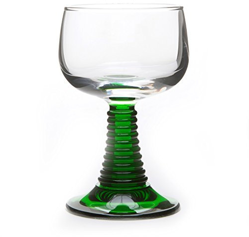 AlsaceCadeau 6 Elsässer Weingläser Roemer ohne Dekor