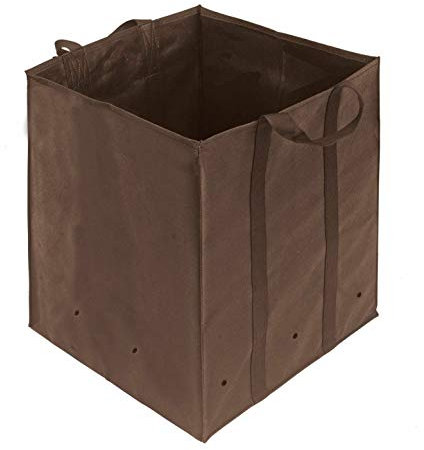 B&Q® Grow Your Own Pea & Bean Vegetables Crops Flower Plant Herbs Square Planter Bag - Perfect for Patios and Balconies
