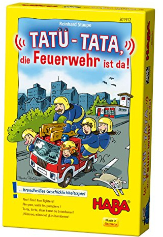 HABA 301912 - Tatü-Tata-Die Feuerwehr ist Spiel