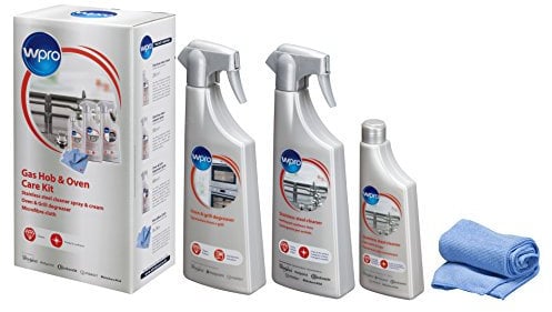 Wpro KCU100 C00379694 - Kit per la cura del piano cottura e del forno a gas