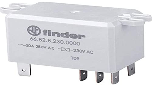 Finder 66.82 Leistungs-Relais Serie 66, 230V, AC, 2W, 30A