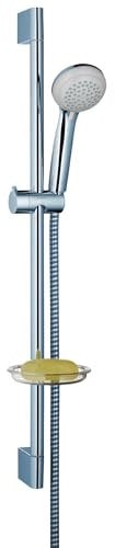 hansgrohe Crometta 85 Set de douche Vario avec barre Unica'Crometta 65 cm et porte-savon, chromé, 27764000
