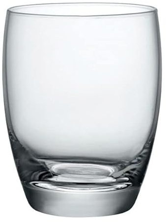 Bormioli Rocco Confezione 3 Bicchiere Fiore L EAU, 30 Cl, Glass, Multicolore