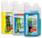 AQUALITY Aquarium 3er Starter- & Pflege-Sparset (Algenvernichter, Wasseraufbereiter, Filtermedium - Perfekter Start mit Allen wichtigen Produkten), Set-Größe:Set 1000