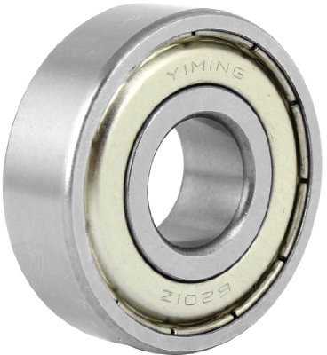 sourcing map 6201Z Rillenkugellager, Metall, 12 x 32 x 10 mm, abgedichtet de