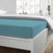 schlafgut Mako-Jersey Basic Spannbetttuch, Baumwolle, Lagune, 200 x 150 cm
