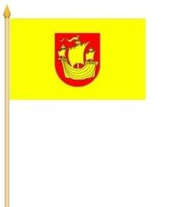 Stockfahne Ostseebad Rerik Fahne Flagge Grösse 30x40cm - FRIP –Versand®