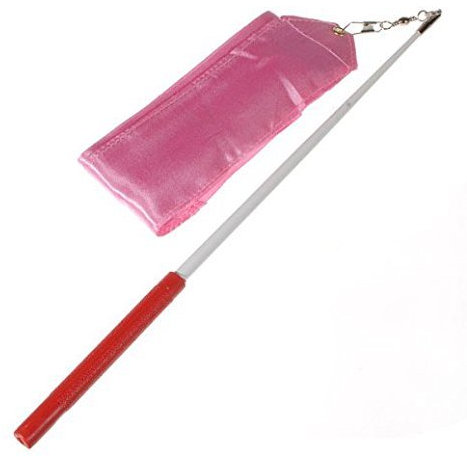 Gymnastikband Tanzband Turnband Rhythmikband Wirbelband Schwungband mit Stab 4 m