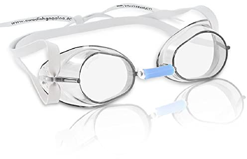 Malmsten Schwedenbrille Anti Fog | Schwimmbrille | Swedish Goggles | Montageset (klar)