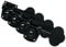 Hipshot HB7 Bassgitarren-Stimmwirbel für MIM Fender Bass, Schwarz