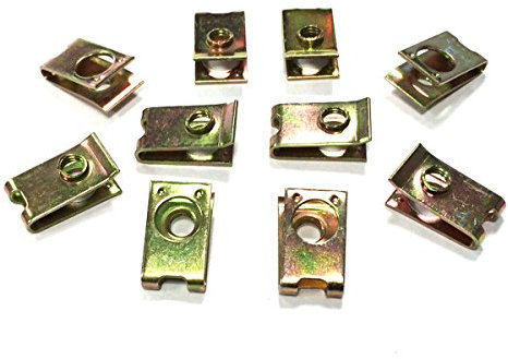 VERKLEIDUNGS KLAMMERN CLIPS BLECHMUTTERN SET M5 für REX JINAN QINGQI SPEEDY QM125T CAPRIOLO 50 QM50QT YIYING LONGJIA LJ50QT JMSTAR MKS BAOTIAN JONWAY FLEX TECH ZNEN GY6 CHINA ROLLER