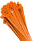 Electriduct 7 Nylon Cable Ties - Orange (100 Pack)