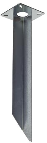 SLV ERDSPIESS | für GRAFIT, RUSTY SLOT, LOGS Standleuchte | Stahl verzinkt, Länge 48cm