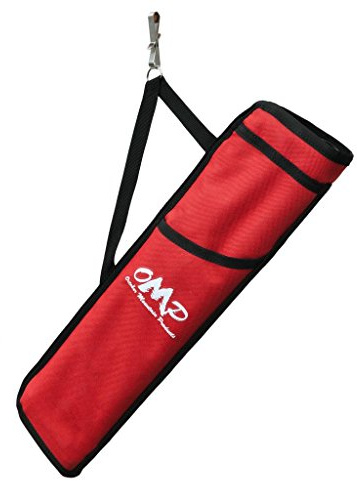 October Mountain Products 3-Tube Field Hip Quiver (RH/LH - Red)