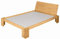 BioKinder Massivholzbett Jugendbett Holz-Bett Dario mit Kopfteil aus zertifiziertem Massivholz Erle 140 x 200 cm