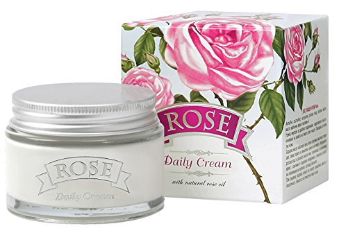ROSE Daily Cream With Natural Rose Oil, 50ml, Bulgaria by Bulgarian Rose