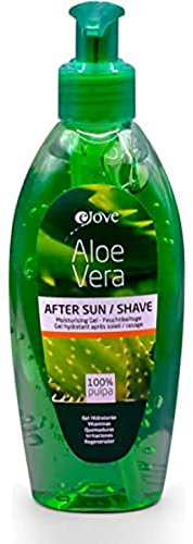 Ejove After Shave Aloe Vera 200 ml | Feuchtigkeitsspendend | Beruhigend gegen Hautirritationen und Rasurbrand | Für empfindliche Haut | Ohne Alkohol | Vegan | Aftershave Balsam mit kühlendem Effekt