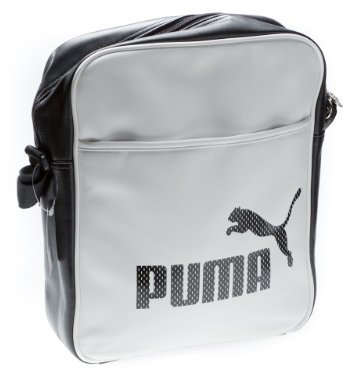 PUMA Umhängetasche Campus Flight, White-Black-Black, 069666 02