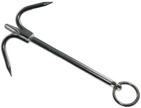 ARBO-INOX Netzanker Wurfanker aus Edelstahl 200 x 140mm